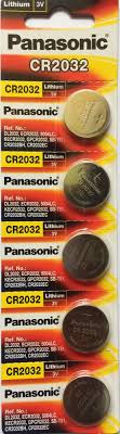 PANASONIC BATTERY CR 2032