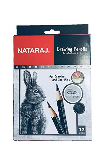 NATARAJ DRAWING PENCIL 12 IN 1