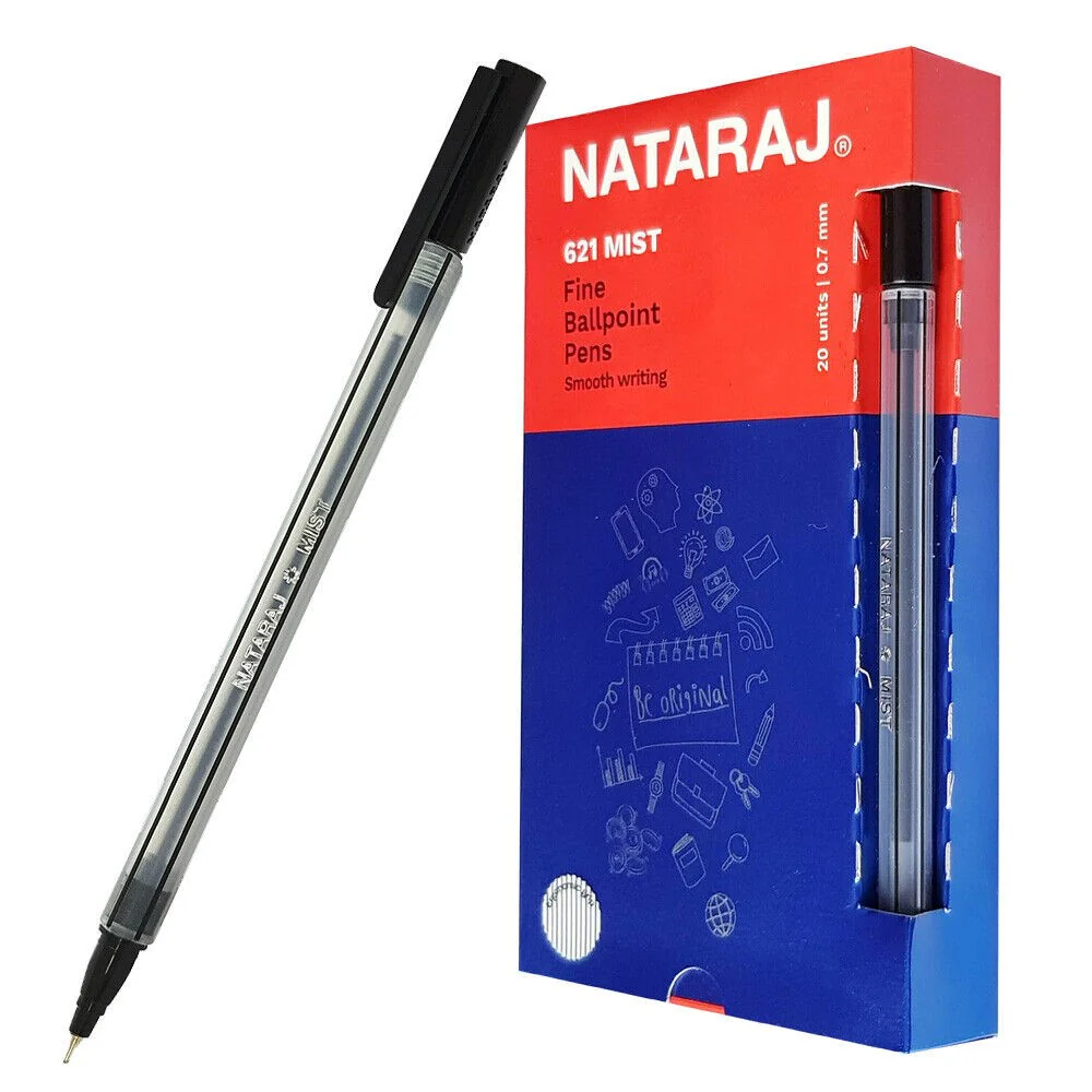 NATARAJ PEN MIST BLACK