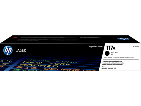 HP toner 117a black original