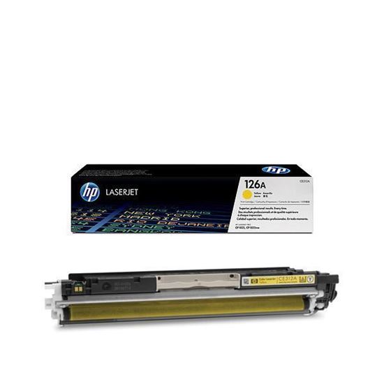 Hp toner 126a yellow original