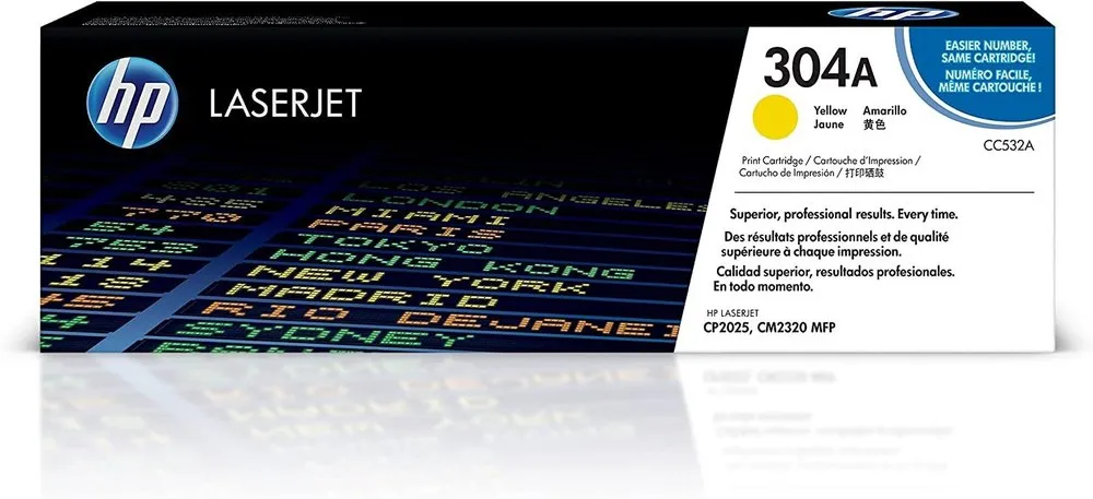 Hp toner 304a yellow