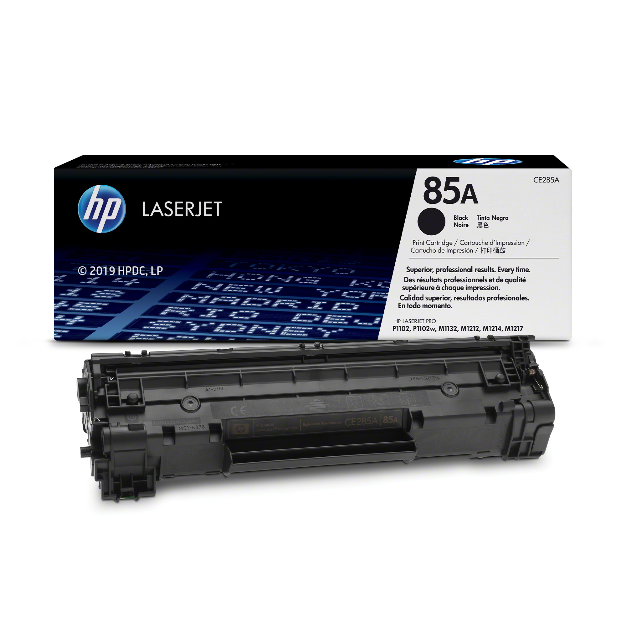 Hp toner 85a black grade