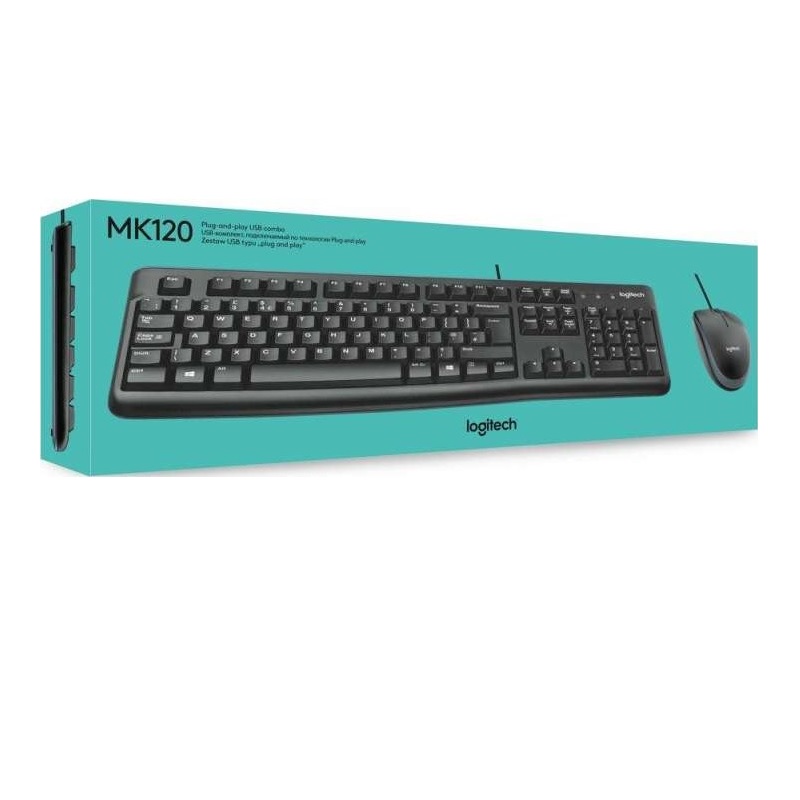 Logitech Keyboard mk120 usb