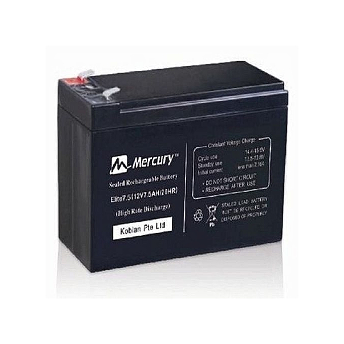 Ups Battery Mercury 7.5Ah