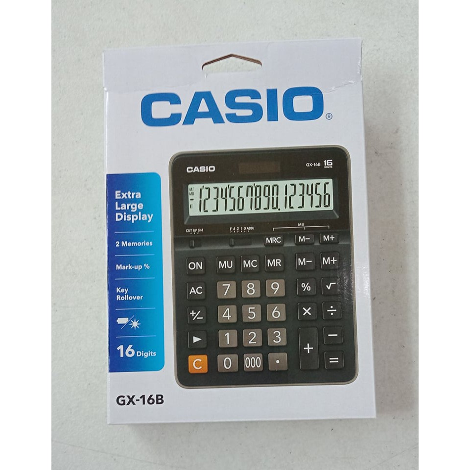 Casio Calculator GX 16B