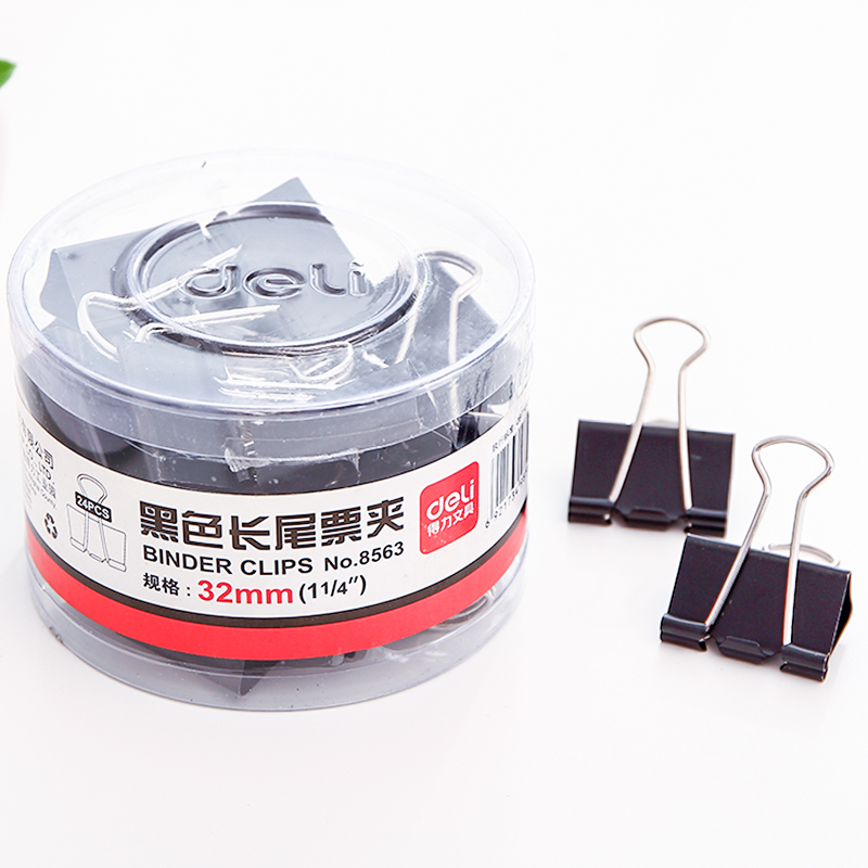 Binder Clips 32mm - Black