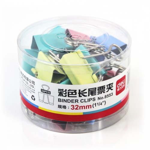 Binder Clips 32mm - Colour