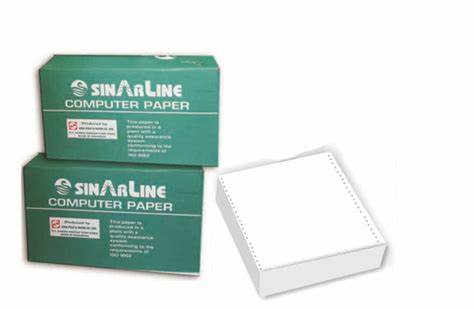 Computer Paper 3 ply A4 - Middle Cut