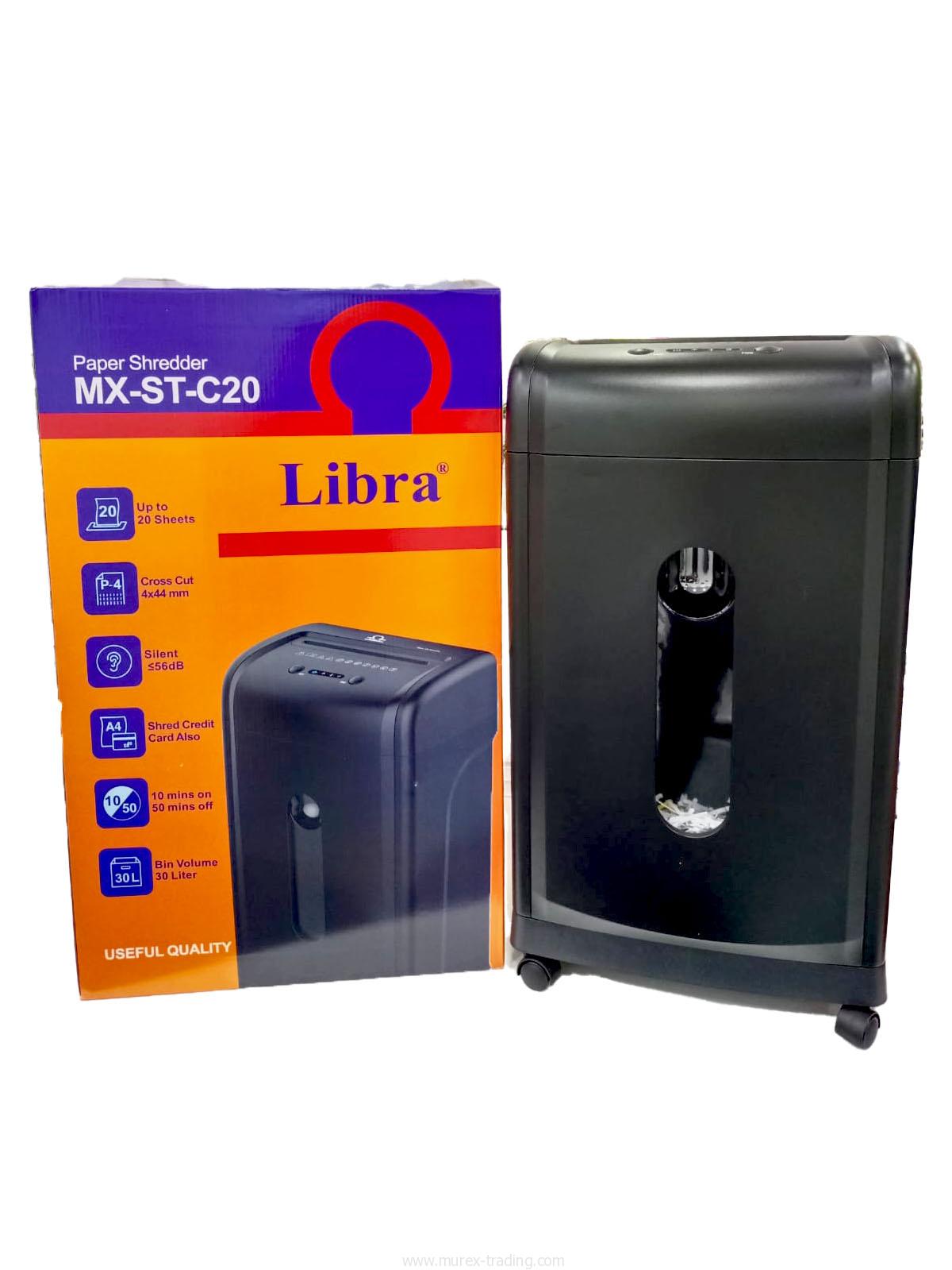 LIBRA PAPER SHREDDER MX-ST-C20