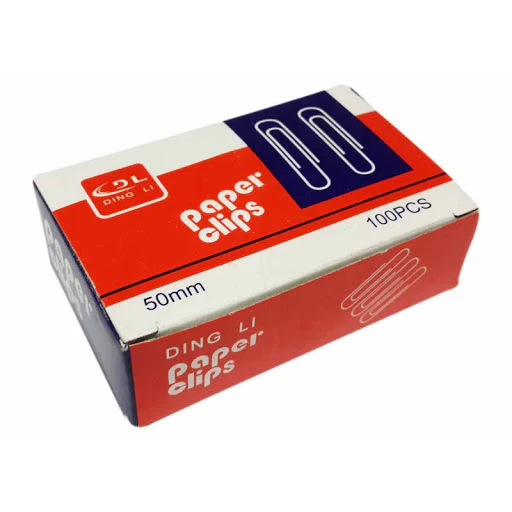 PAPER CLIP 50MM SILVER 