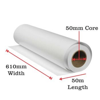 PLOTTER PAPER A2 SIZE - 610X50M